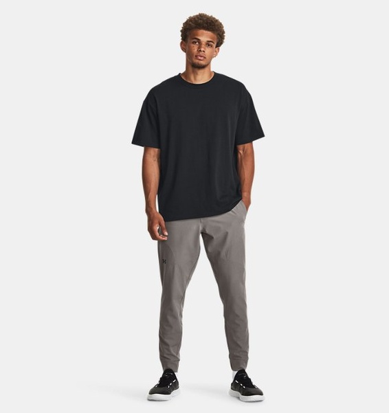 Gri Erkek UA Unstoppable Textured Eşofman Altı