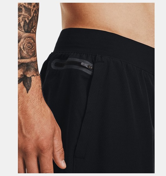 Siyah Erkek UA Unstoppable Textured Tapered Eşofman Altı