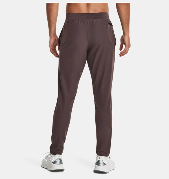 Gri Erkek UA Unstoppable Textured Tapered Eşofman Altı