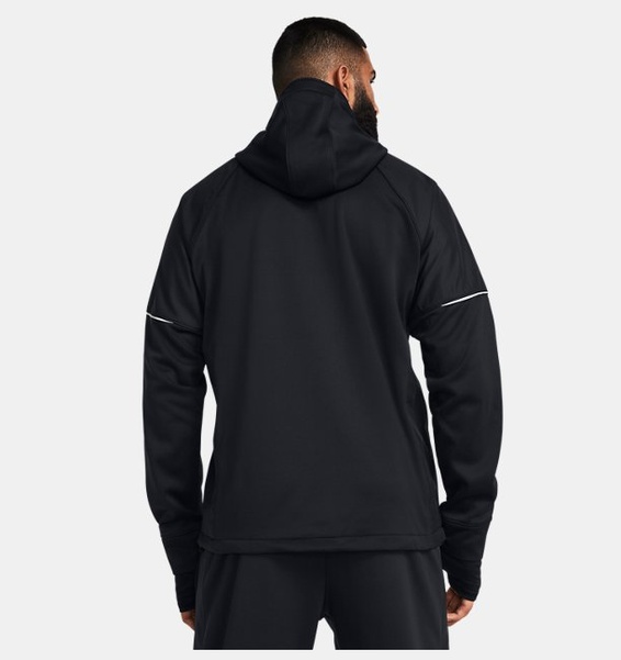 Siyah Erkek UA Storm Armour Fleece® Kar Maskeli Sweatshirt