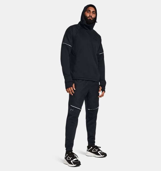Siyah Erkek UA Storm Armour Fleece® Kar Maskeli Sweatshirt