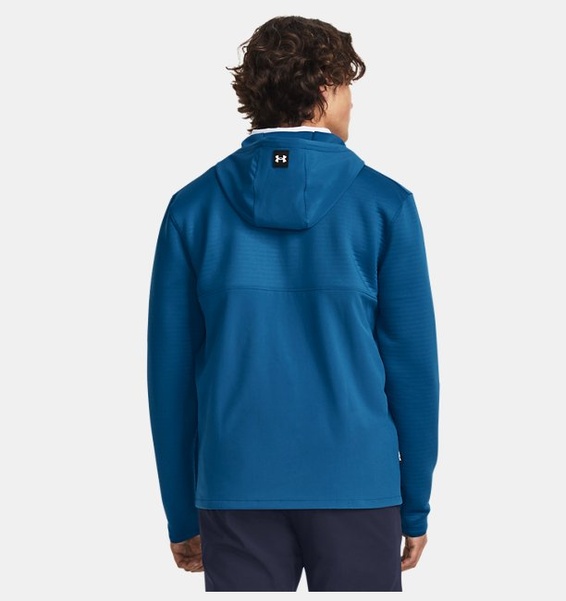 Yeşil Erkek UA Storm Daytona Tam Boy Fermuarlı Sweatshirt