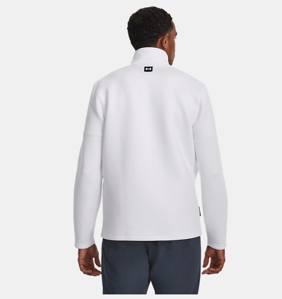 Beyaz Erkek UA Storm Daytona ½ Fermuarlı Sweatshirt