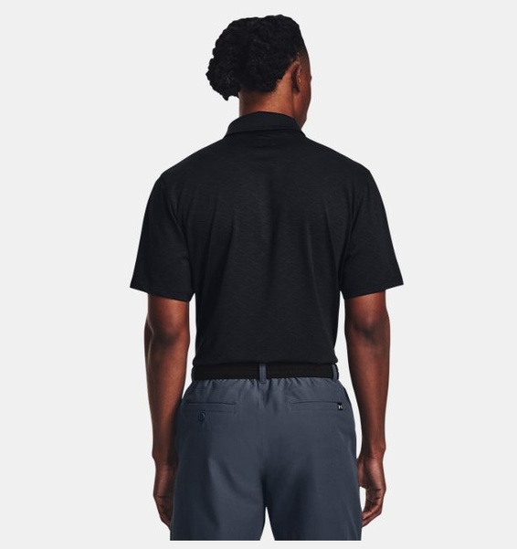 Siyah Erkek UA Playoff Birdie Jacquard Polo