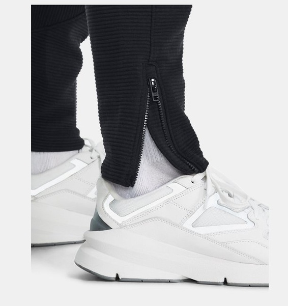 Siyah Kadın UA Ottoman Fleece Eşofman Altı