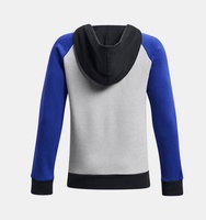 Erkek Çocuk UA Rival Fleece Script Colorblock Kapüşonlu Üst
