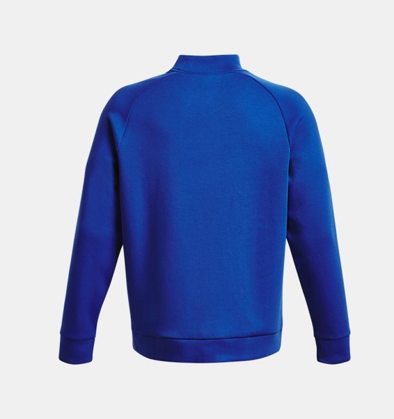 Mavi Erkek UA Unstoppable Fleece Mock Sweatshirt