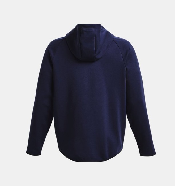 Lacivert Erkek UA Unstoppable Fleece Kapüşonlu Üst