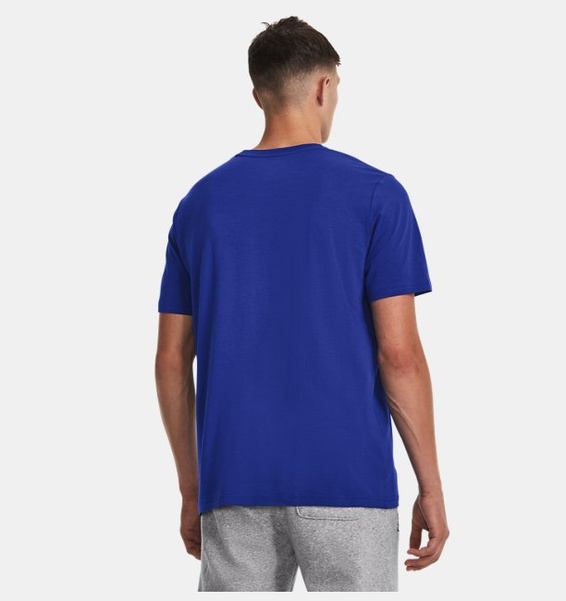 Lacivert Erkek Curry Bobblehead Kısa Kollu T-shirt