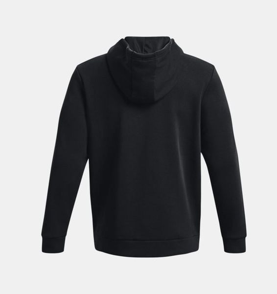 Siyah Erkek Project Rock Rival Fleece Kapüşonlu Üst