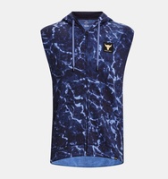 Erkek Project Rock Rival Fleece Kolsuz Tam Boy Fermuarlı Sweatshirt