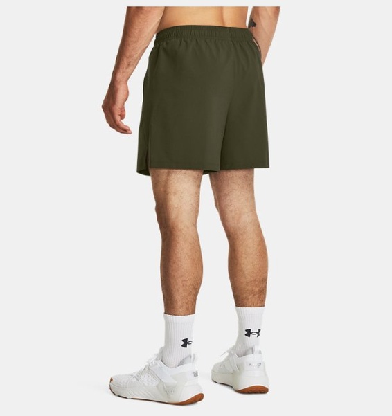 Haki Erkek Project Rock 5" Dokuma Şort