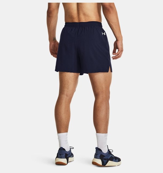 Lacivert Erkek Project Rock 5" Dokuma Şort