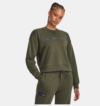 Kadın Project Rock Heavyweight Terry Leg Day Bisiklet Yaka