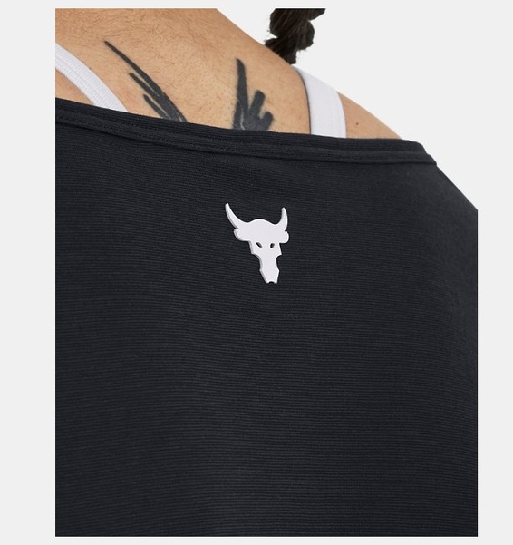 Siyah Kadın Project Rock Completer Deep V T-shirt