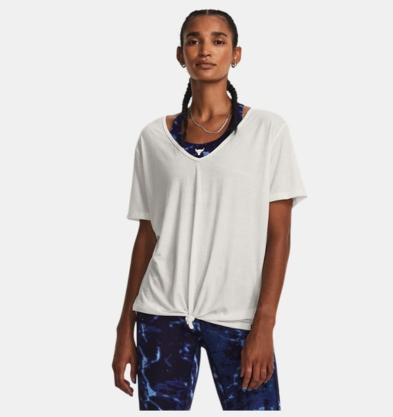 Gri Kadın Project Rock Completer Deep V T-shirt