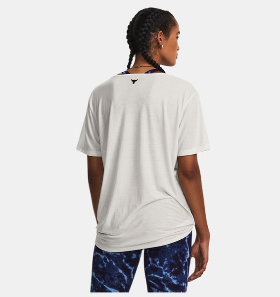 Gri Kadın Project Rock Completer Deep V T-shirt
