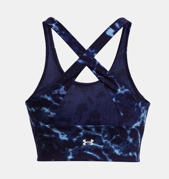 Lacivert Kadın Project Rock Lets Go Crossover Baskılı Üst