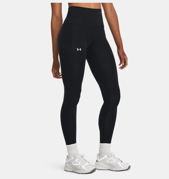 Siyah Kadın UA Meridian Ultra High Rise Tayt