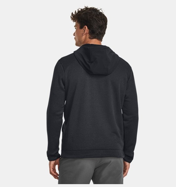 Siyah Erkek UA Storm SweaterFleece Kapüşonlu Üst