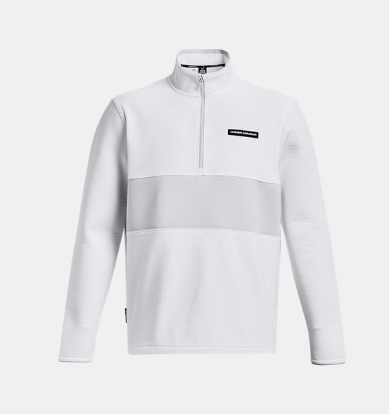 Beyaz Erkek UA Storm Daytona ½ Fermuarlı Sweatshirt
