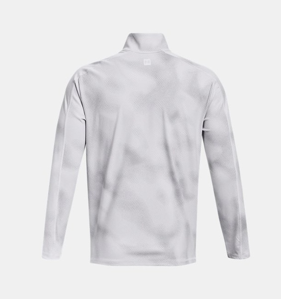 Beyaz Erkek UA Meridian Baskılı ¼ Fermuarlı Sweatshirt