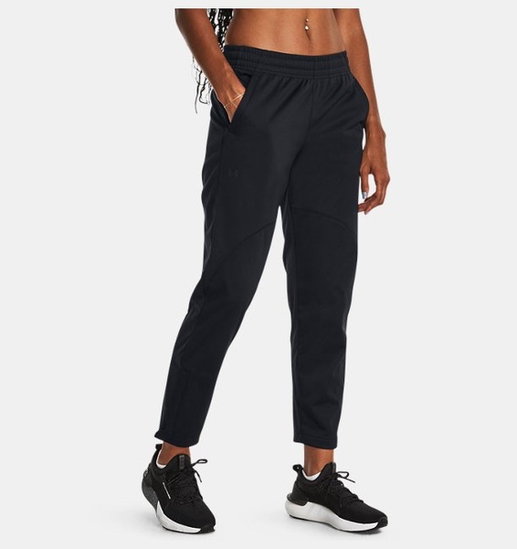 Siyah Kadın UA Unstoppable Bonded Eşofman Altı