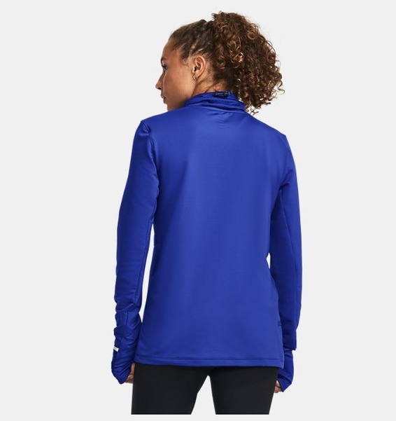 Mavi Kadın UA Qualifier Cold Funnel Neck Uzun Kollu T-shirt