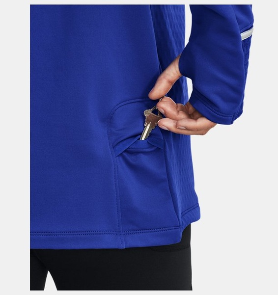 Mavi Kadın UA Qualifier Cold Funnel Neck Uzun Kollu T-shirt
