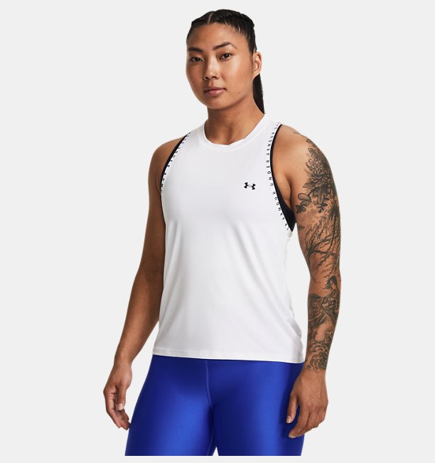 Kadın UA Knockout Novelty Atlet Beyaz