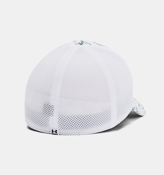 Beyaz Erkek UA Iso-chill Driver Mesh Şapka