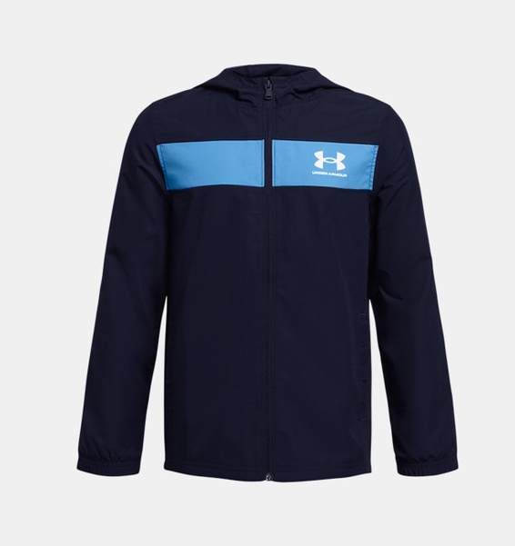 Lacivert Çocuk UA Sportstyle Rüzgarlık