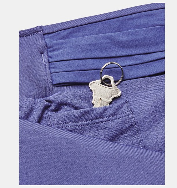 Lila Erkek UA Launch Pro 7inch Baskılı Şort