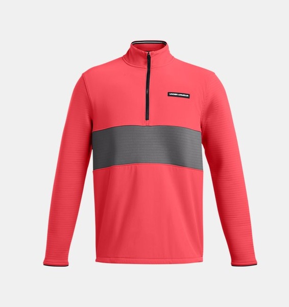 Kırmızı Erkek UA Storm Daytona ½ Fermuarlı Sweatshirt