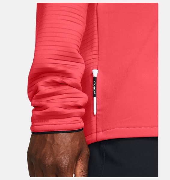 Kırmızı Erkek UA Storm Daytona ½ Fermuarlı Sweatshirt