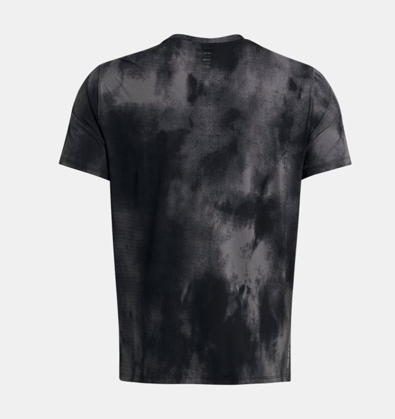 Siyah Erkek UA Launch Elite Wash Kısa Kollu T-shirt
