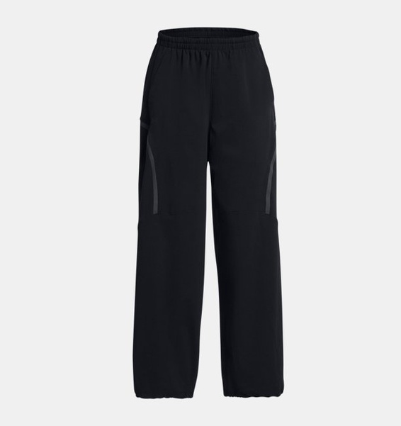 Siyah Kadın UA Unstoppable Vented Paraşüt Pantolon