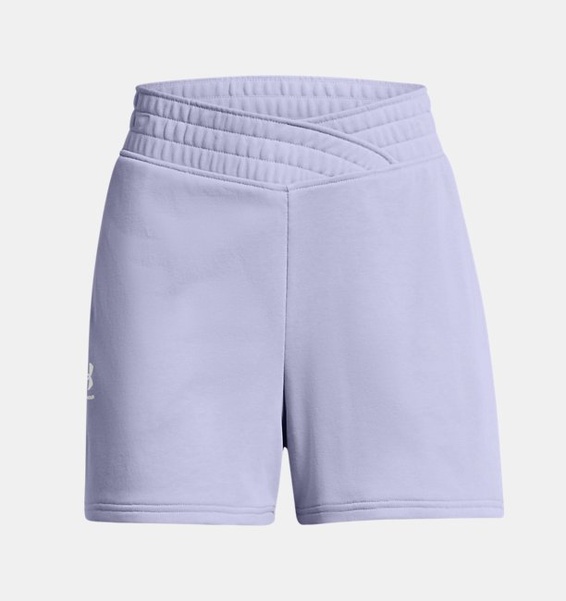 Lila Kadın UA Rival Terry Şort