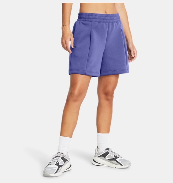 Mor Kadın Unstoppable Fleece Baskılı Şort