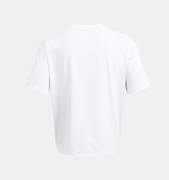 Beyaz Erkek UA Meridian Pocket Kısa Kollu T-shirt