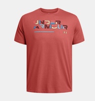 Erkek UA Colorblock Wordmark Kısa Kollu T-shirt