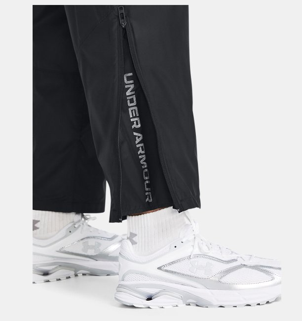 UA Rush Woven Pants Siyah
