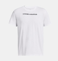 Erkek UA Heavyweight Logo İşlemeli Kısa Kollu T-shirt