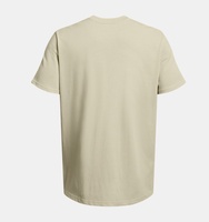 Erkek UA Heavyweight Left Chest Logo Repeat Kısa Kollu T-shirt