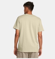 Erkek UA Heavyweight Left Chest Logo Repeat Kısa Kollu T-shirt