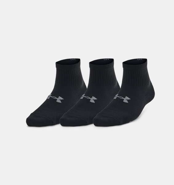 Siyah Çocuk UA Essential 3’lü Paket Çorap