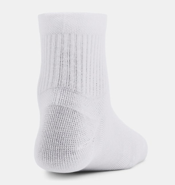 Beyaz Çocuk UA Essential 3’lü Paket Çorap