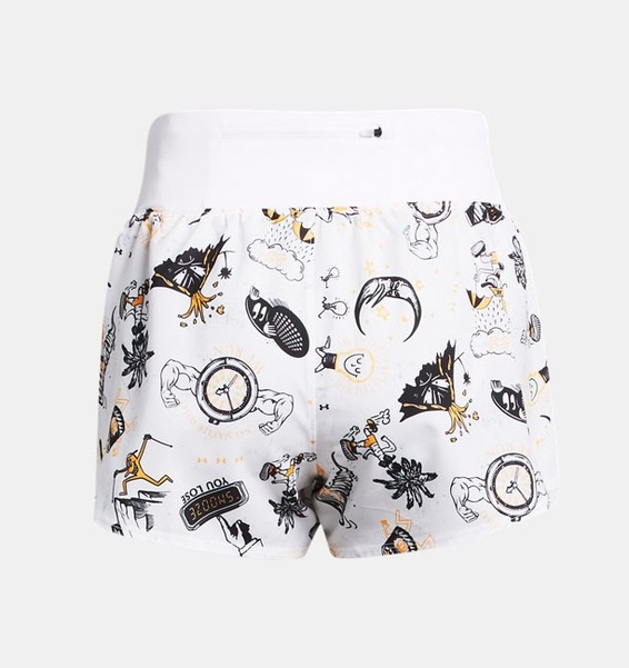 Beyaz UA We Run Shorts