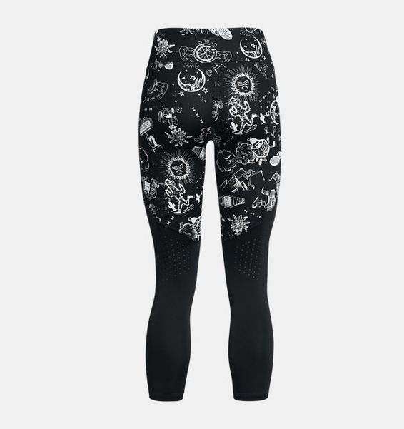 Siyah UA We Run Ankle Tights