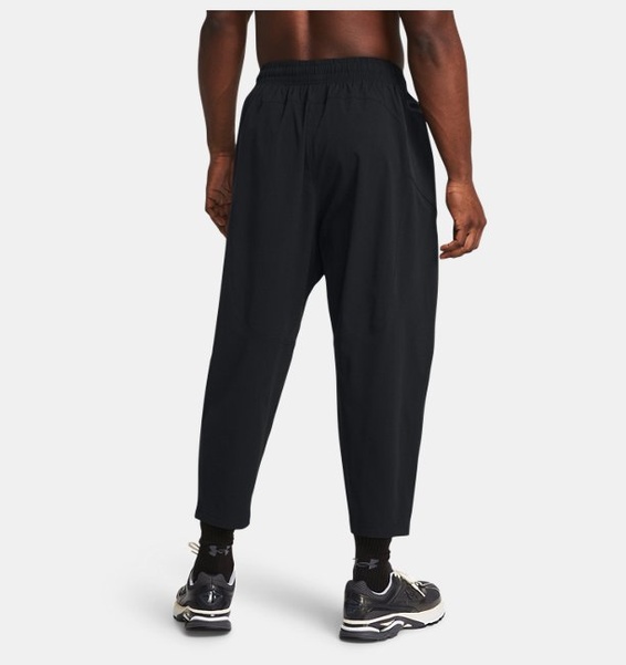 Siyah Erkek UA Unstoppable Vent Crop Eşofman Altı